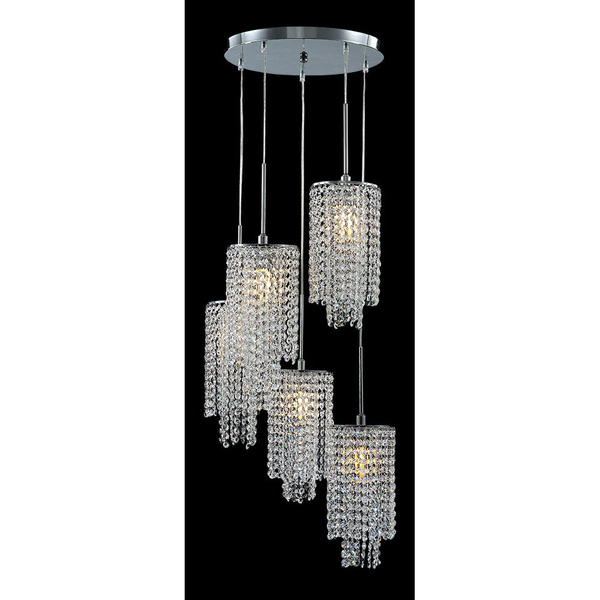 James R Moder Contemporary Crystal Chandelier 41045S11